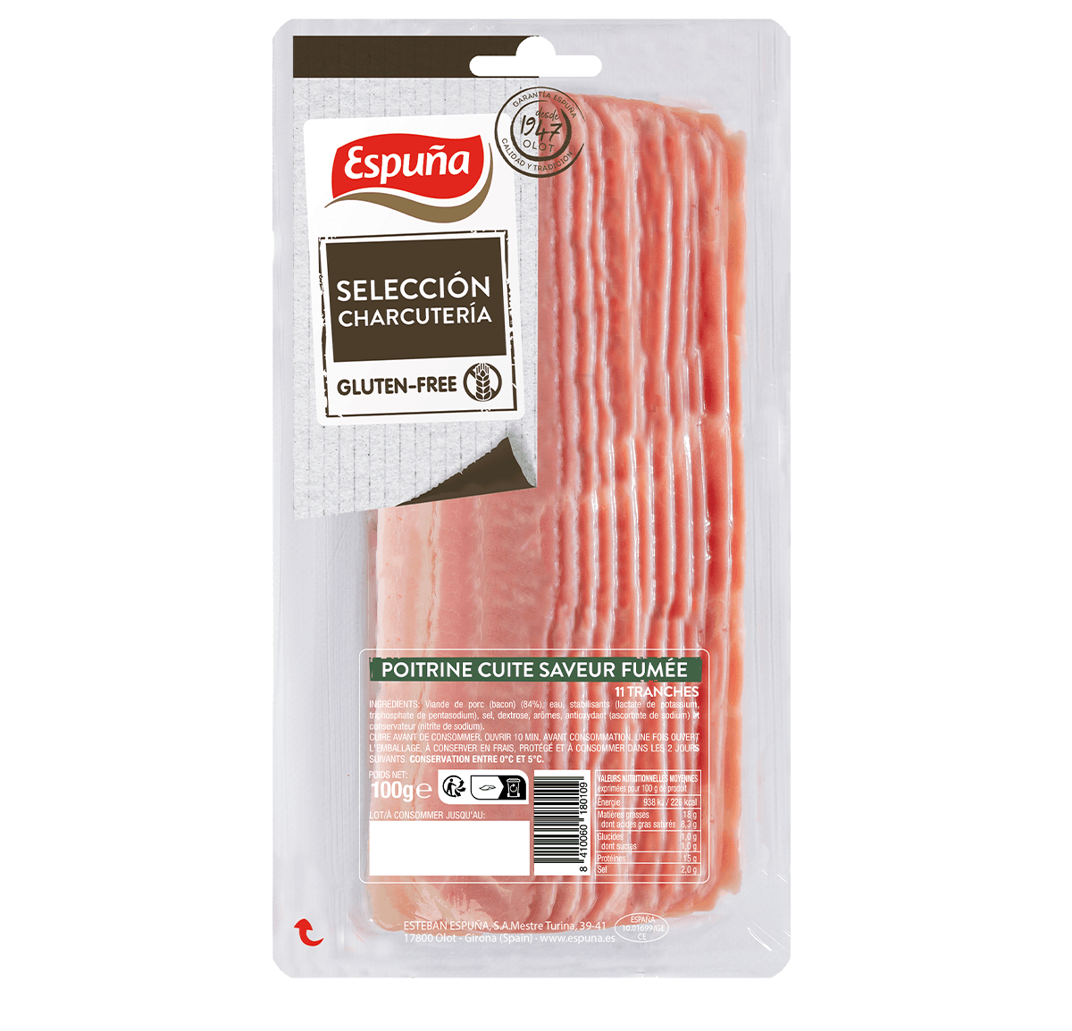 Speck geschnitten 100g