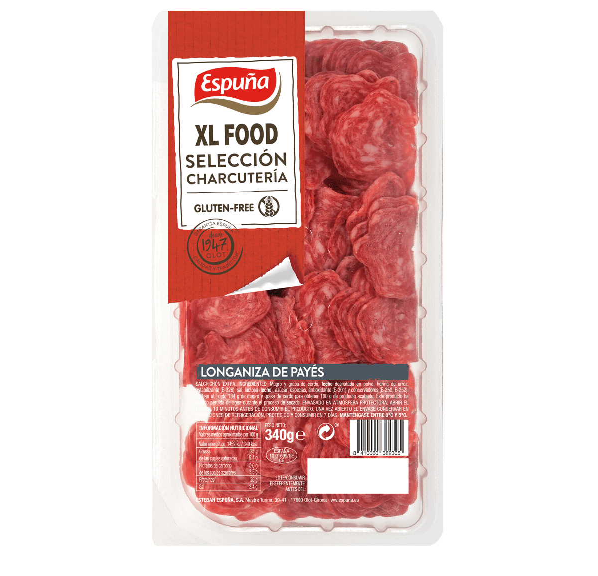 Longaniza tradicional 340g