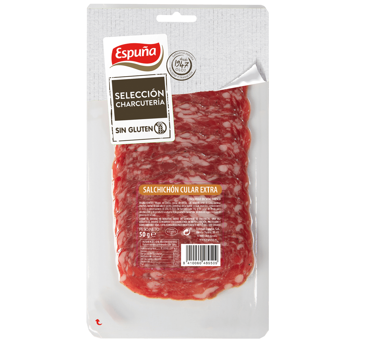 Salchichon cular geschnitten 50g