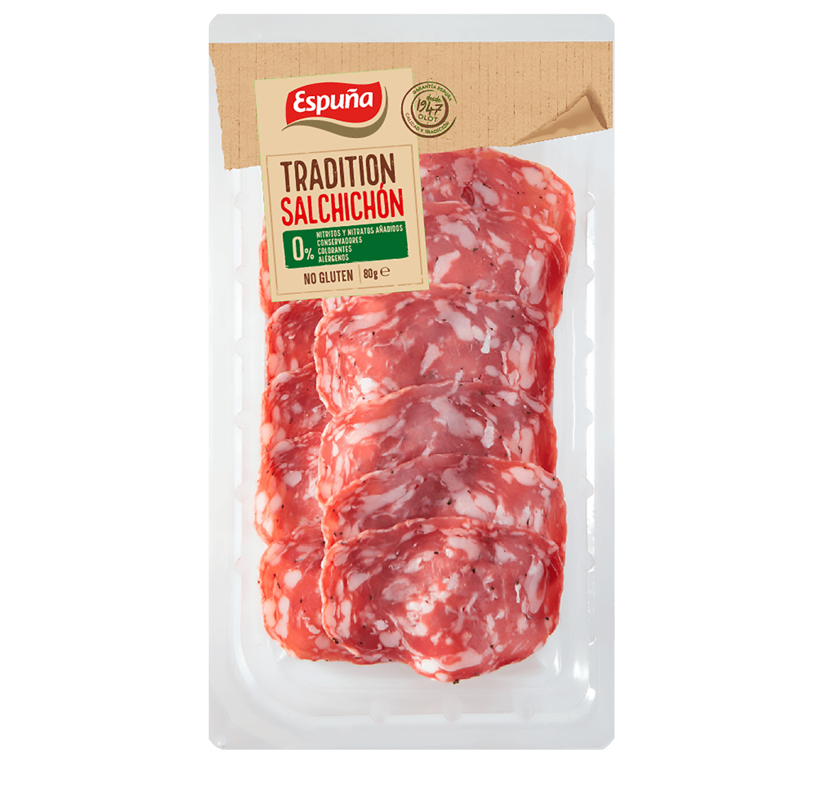 Tradition salchichon cular geschnitten 80g