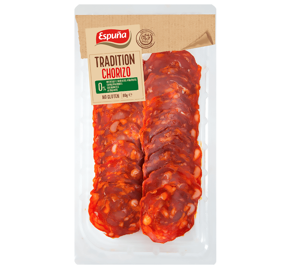 Tradition chorizo geschnitten 80g